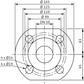 Циркуляционный насос Wilo Top-SD 50/15 DM PN6/10 в Сочи 2