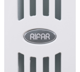 Радиатор биметаллический боковое подключение (белый RAL 9016) RIFAR SUPReMO 500 12 секций в Сочи 8