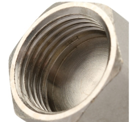 Заглушка ВР никелированная 1/2 для стальных труб резьбовой TIEMME 1500200(1880N0004) в Сочи 4