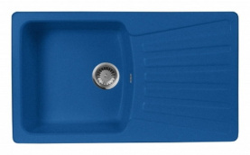 Мойка гранитная AquaGranitEx M-12 синий в Сочи 0