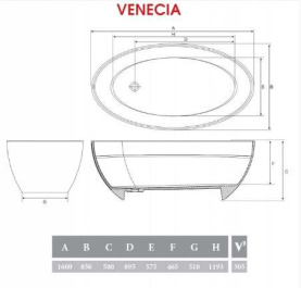 Каркас Riho Doppio 180x130 для асимметричной ванны металлический в Сочи 1