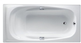 Ванна чугунная Jacob Delafon Rub Super Repos 180x90 E2902-00 с отверстиями для ручек в Сочи 0