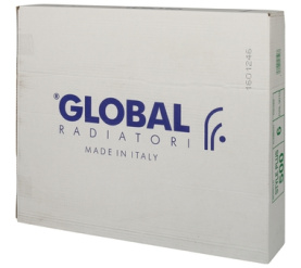 Радиатор биметаллический боковое подключение (белый RAL 9010) Global STYLE PLUS 500 6 секций в Сочи 10