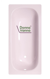 Ванна стальная ВИЗ Donna Vanna 150x70 розовый коралл, с опорной подставкой, DV-51942 в Сочи 1