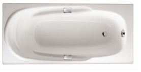 Ванна чугунная Jacob Delafon Rub Adagio 170x80 E2910-00 с отверстиями для ручек в Сочи 1