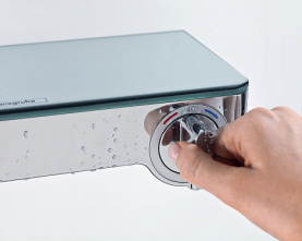 Термостат для ванны хром/бел HANSGROHE 13151400 в Сочи 4